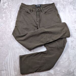 DUER No Sweat N2X Relaxed Taper Pants Mens 32x30 (31x28) Green Chino Workwear